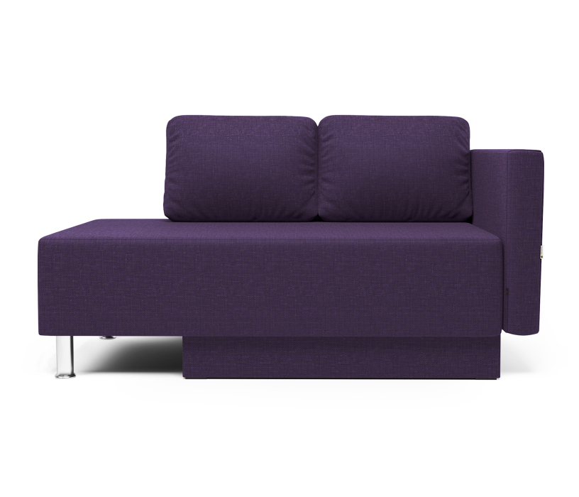 Диваны прямые кухонные, Кушетка Леон правый, рогожка