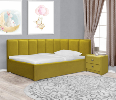 Мягкая кровать, Кровать с подъемным механизмом Лайф 900 с матрасом