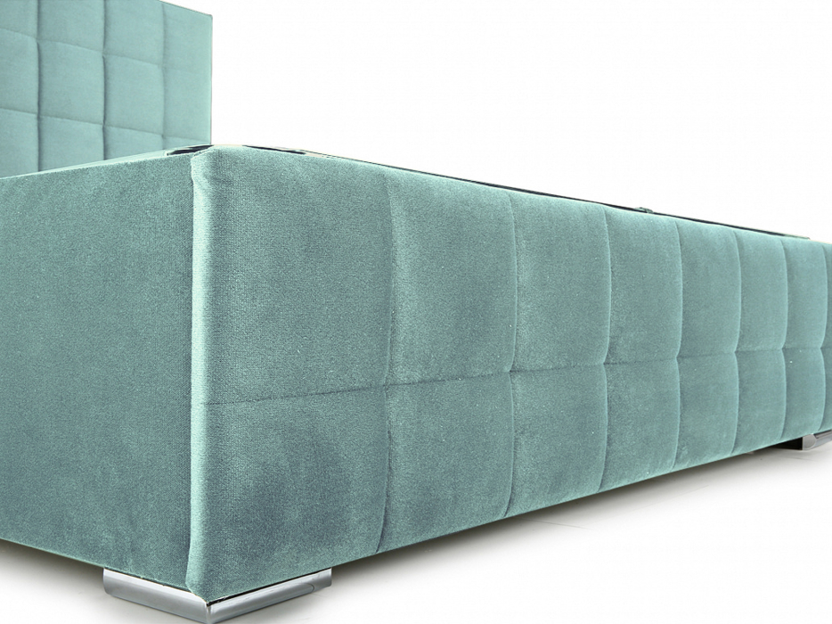 Мягкая кровать, Кровать 1,4 Пассаж 2, велюр