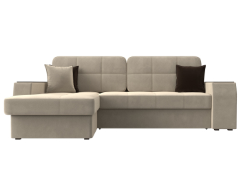 Угловой диван Брюссель левый угол, микровельвет