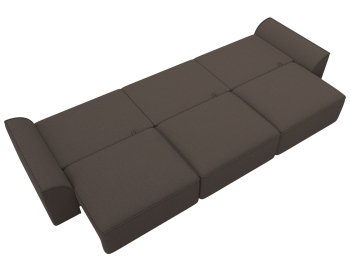 Диван прямой Лига-048 НПБ Лонг, рогожка Амур
