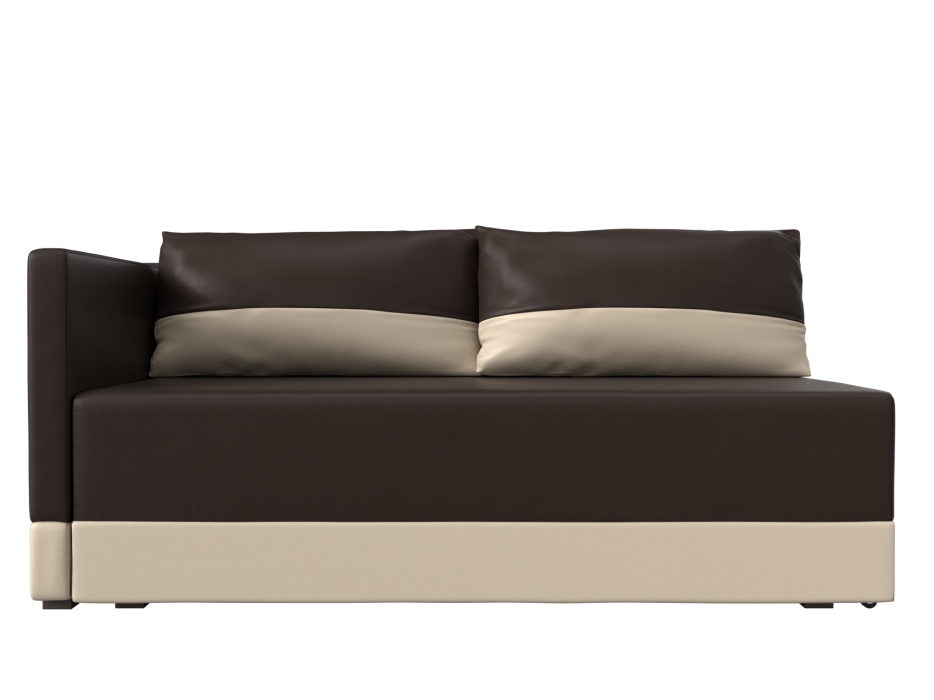 Кушетка диван, Кушетка Никас левая, экокожа