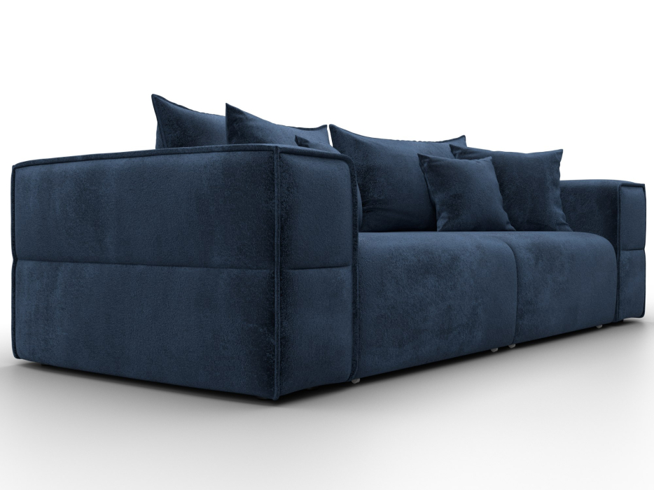 Диваны еврокнижки, Диван прямой Лига-058 НПБ, велюр TOWER