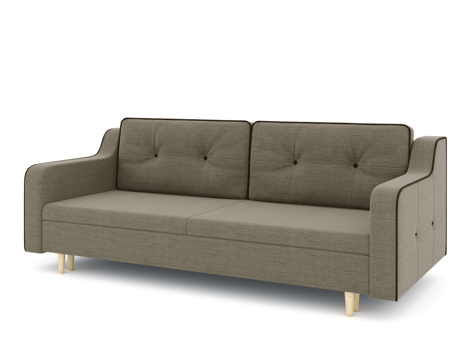 Диваны еврокнижки, Диван-кровать еврокнижка-пантограф Оникс, рогожка Люкс