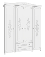 Шкафы распашные, Шкаф четырехстворчатый Ассоль АС-28 