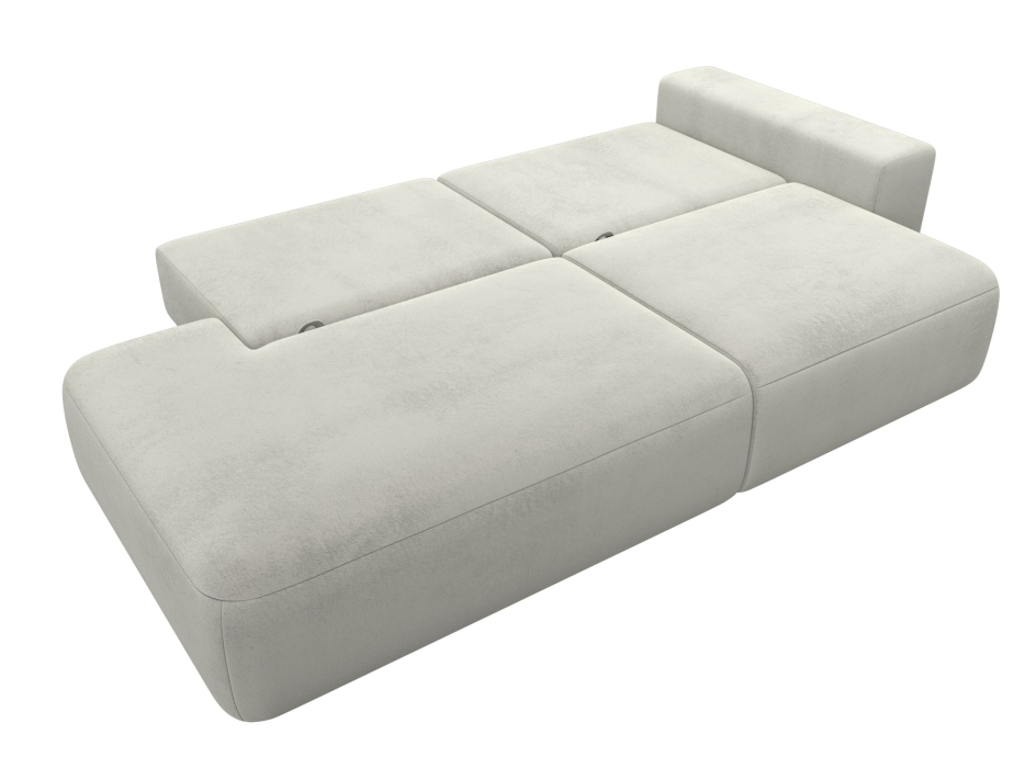 Диваны еврокнижки, Диван прямой Лига-036 НПБ Модерн подлокотник справа, велюр TOWER