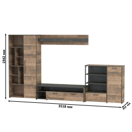 Гостиная в стиле лофт Трувор № 47