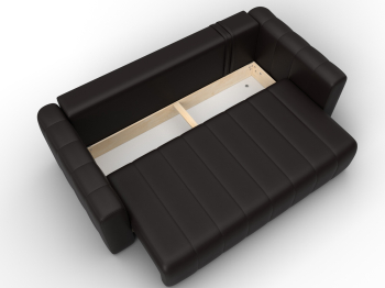 Диван прямой Лига-062 НПБ, Экокожа GRIFON