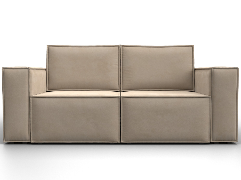 Диваны кровати со спальным местом, Диван прямой Куба мини, велюр