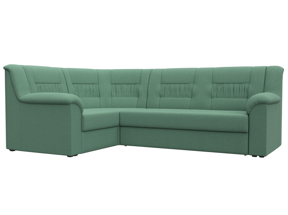 Диваны угловые в гостиную, Диван угловой Карелия левый угол, рогожка Амур