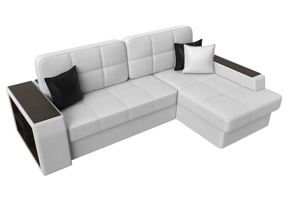 Диваны угловые в гостиную, Угловой диван Брюссель правый угол, экокожа