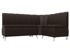 Диваны угловые кухонные, Диван кухонный угловой Кантри правый угол, экокожа