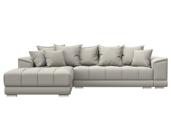 Диван угловой НордСтар левый угол, рогожка Амур