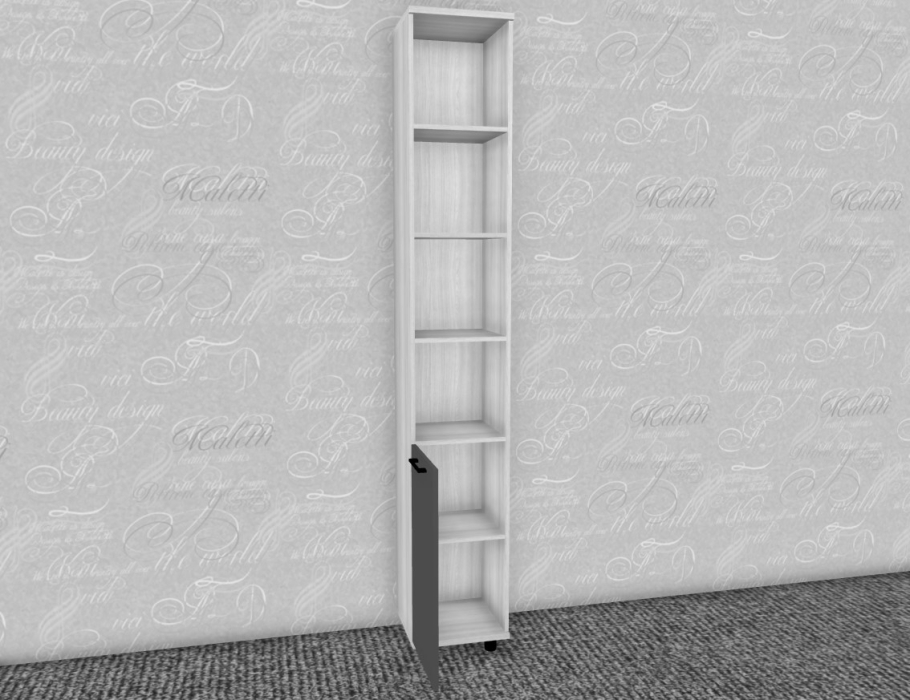 Стеллажи, Модульная система Грейс Шкаф ШК-5056  Гикори Джексон Светлый