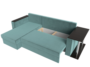 Угловой диван Атланта левый угол, велюр