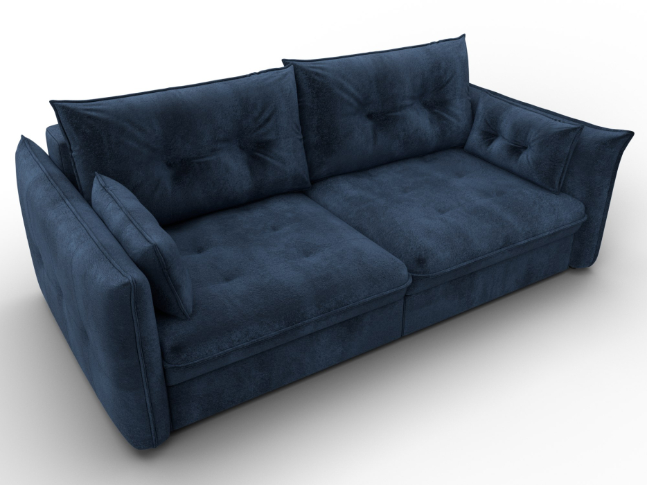 Диваны еврокнижки, Диван прямой Лига-100 НПБ, велюр TOWER