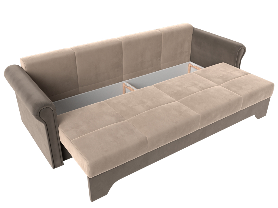 Диваны еврокнижки, Диван-кровать Европа, еврокнижка, велюр