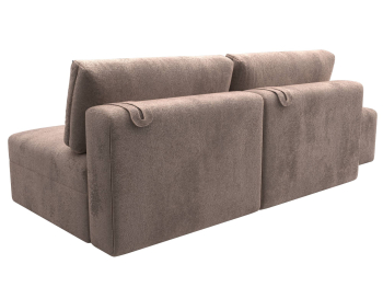 Диван прямой модульный с пуфом Лига-060 НПБ, велюр TOWER