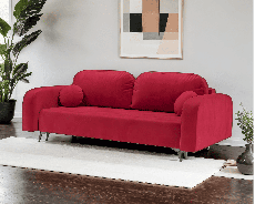 Диваны кровати со спальным местом, Диван прямой тик-так Цюрих (Кордрой)