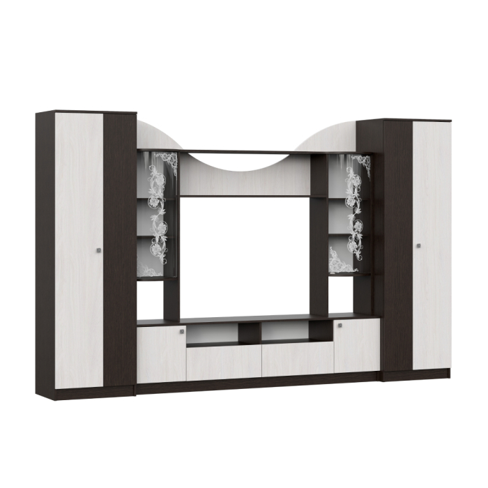 Стенки для гостиной, Стенка в гостиную МГС 8