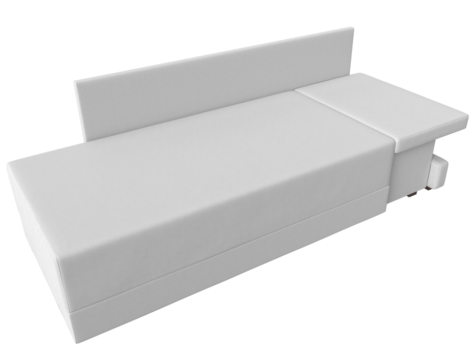 Кушетка диван, Кушетка Никас правая, экокожа