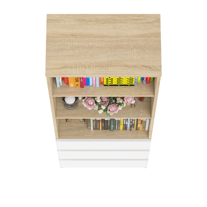 Открытые, Стеллаж с ящиками Мори МСТ600.3