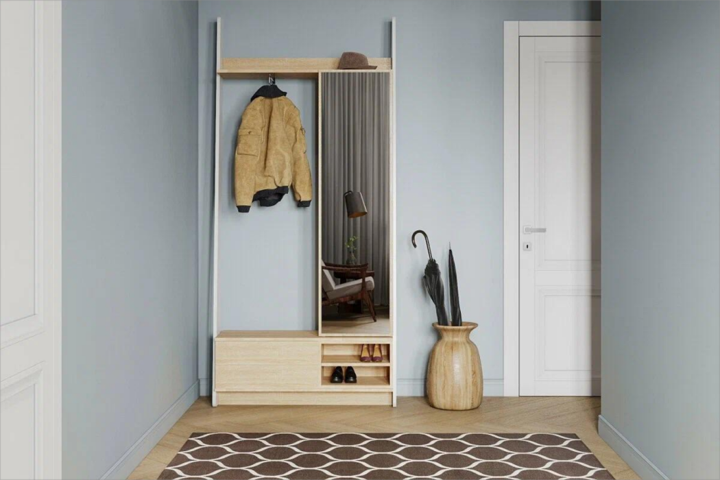Прихожие, Прихожая Лайк-6 104x37x225 с зеркалом