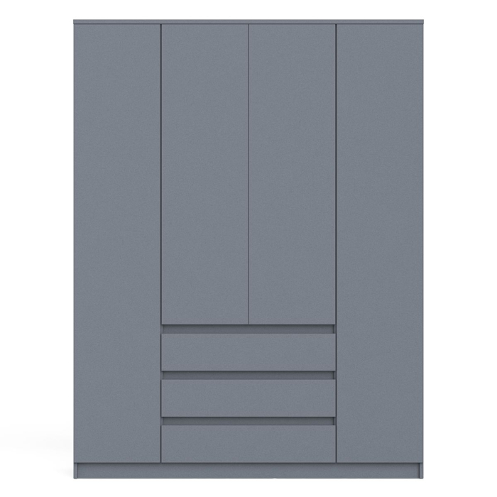 Шкафы распашные, Шкаф-комод с тремя ящиками и четырьмя дверками Мори МШ1600.1