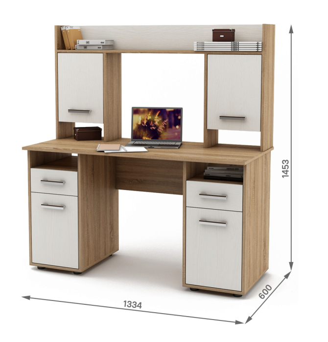 Прямые, Письменный стол Остин-13