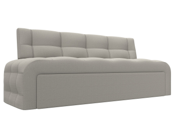 Диван кухонный прямой Люксор, рогожка Амур