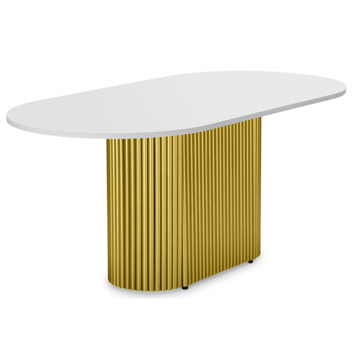 Обеденные столы, Стол Барон О 160 х 90 (золотые ноги)