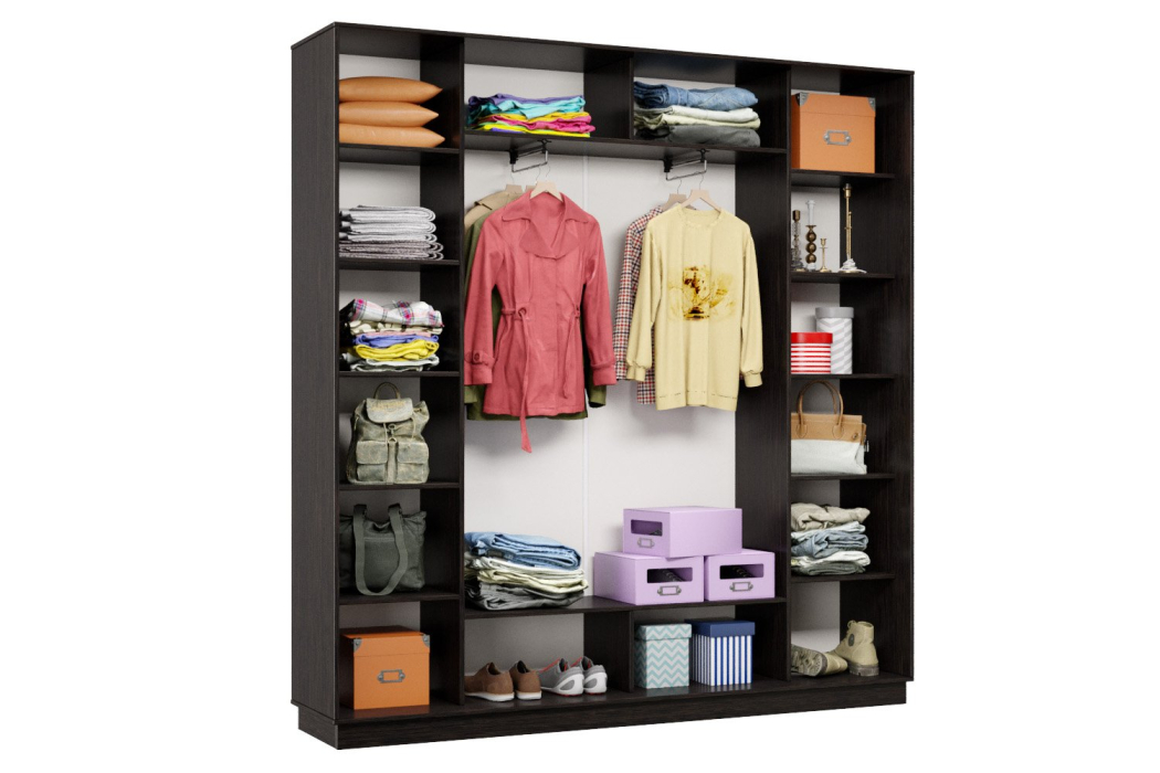 Шкафы-купе 3-х дверные, Шкаф-купе Премьер 35 (01РБ;01РБ;01РБ) фасады ромб белый/трёхдверный/Профиль чёрный муар