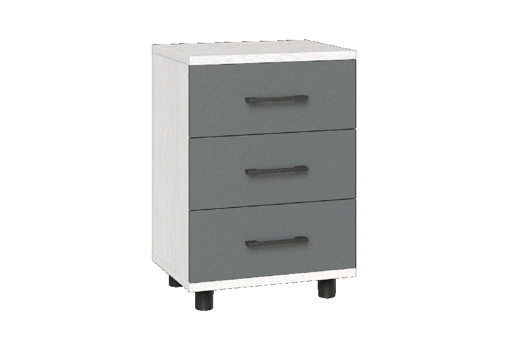 Тумбы, Модульная система Грейс Тумба ТБ-5026  Снежный Ясень