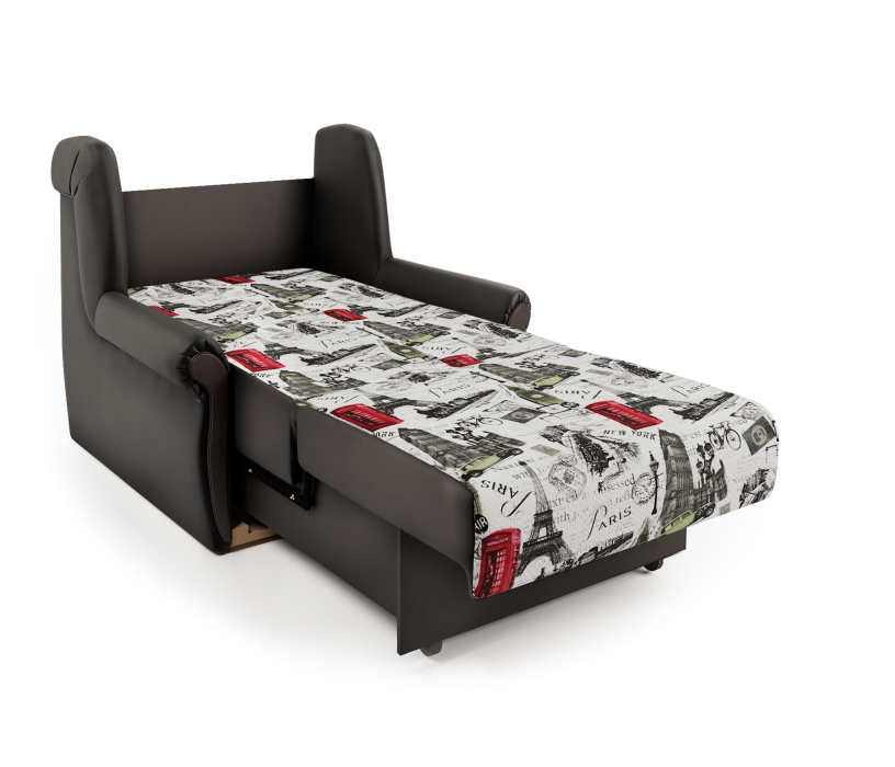 Кресла-кровати, Кресло-кровать Аккорд М, велюр/экокожа