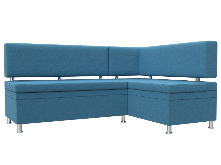 Кухонные уголки, Диван кухонный угловой Стайл правый угол, рогожка Амур