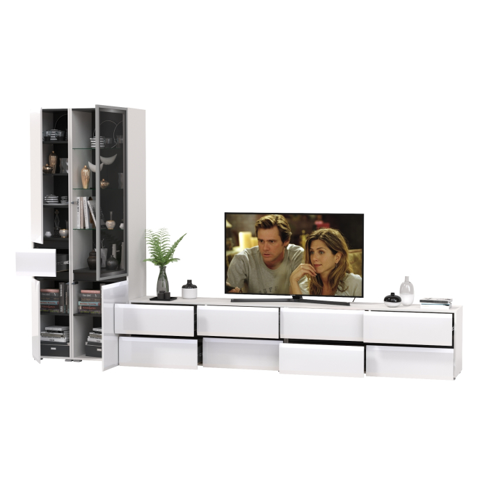 Стенки для гостиной, Мебель в гостиную корпусная Сидней № 135