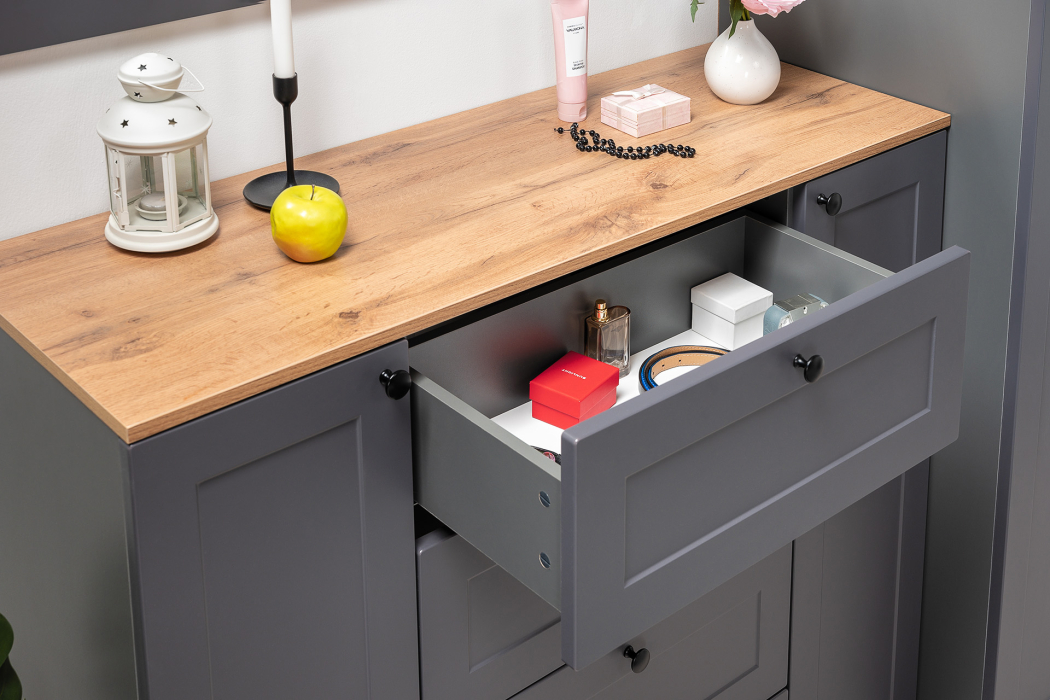 Прихожие, Мебель для прихожей Остин № 56 с вешалкой и зеркалом