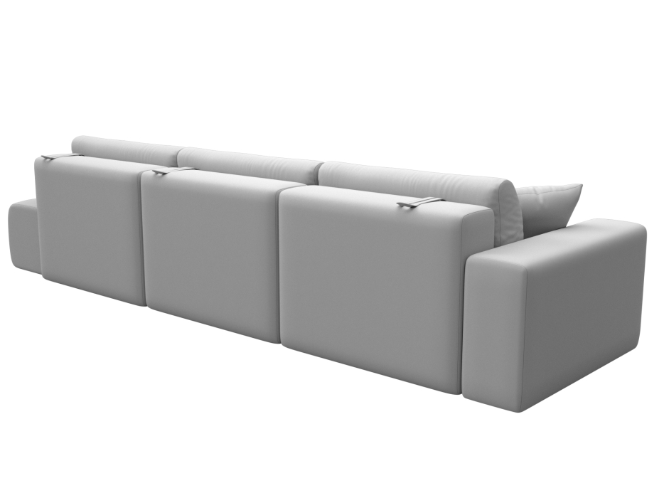 Диваны еврокнижки, Диван прямой Лига-036 НПБ Модерн Лонг подлокотник слева, экокожа GRIFON