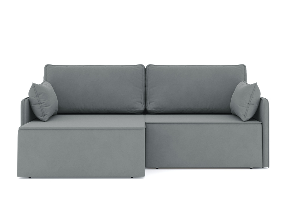 Диваны угловые в гостиную, Диван-кровать угловой еврокнижка Блюм, велюр