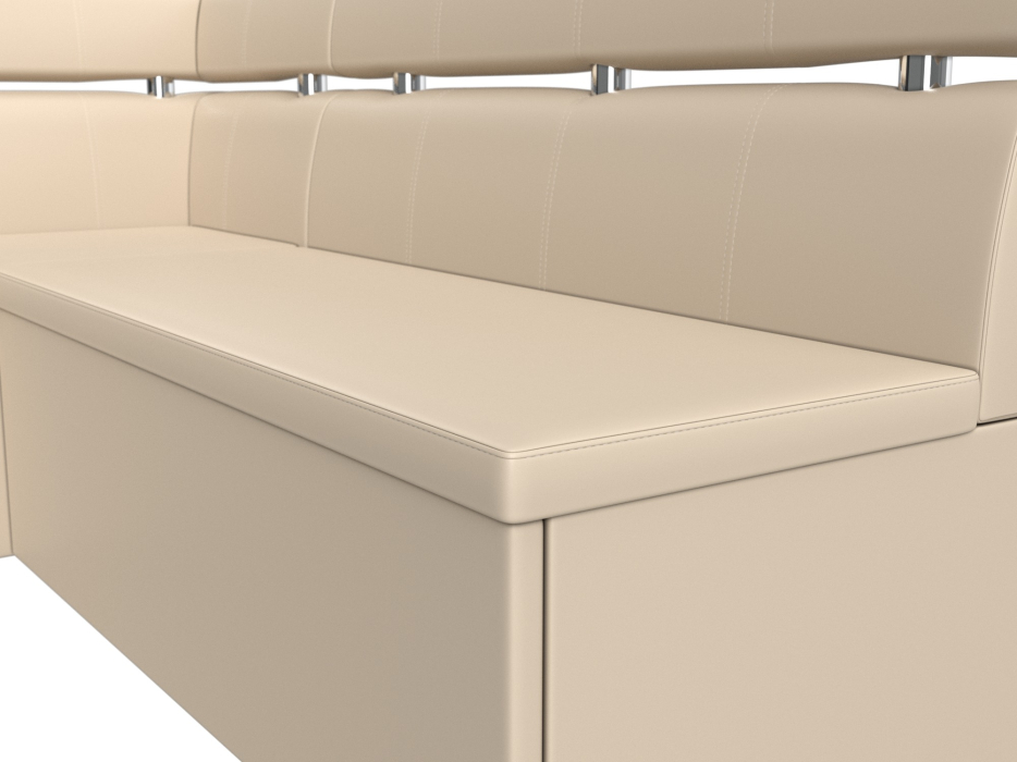 Диваны угловые кухонные, Кухонный угловой диван Классик левый угол, экокожа