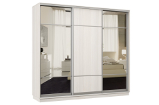 Шкафы-купе 3-х дверные, Шкаф-купе Премьер Лайт 60 (11;08;11) трехдверный