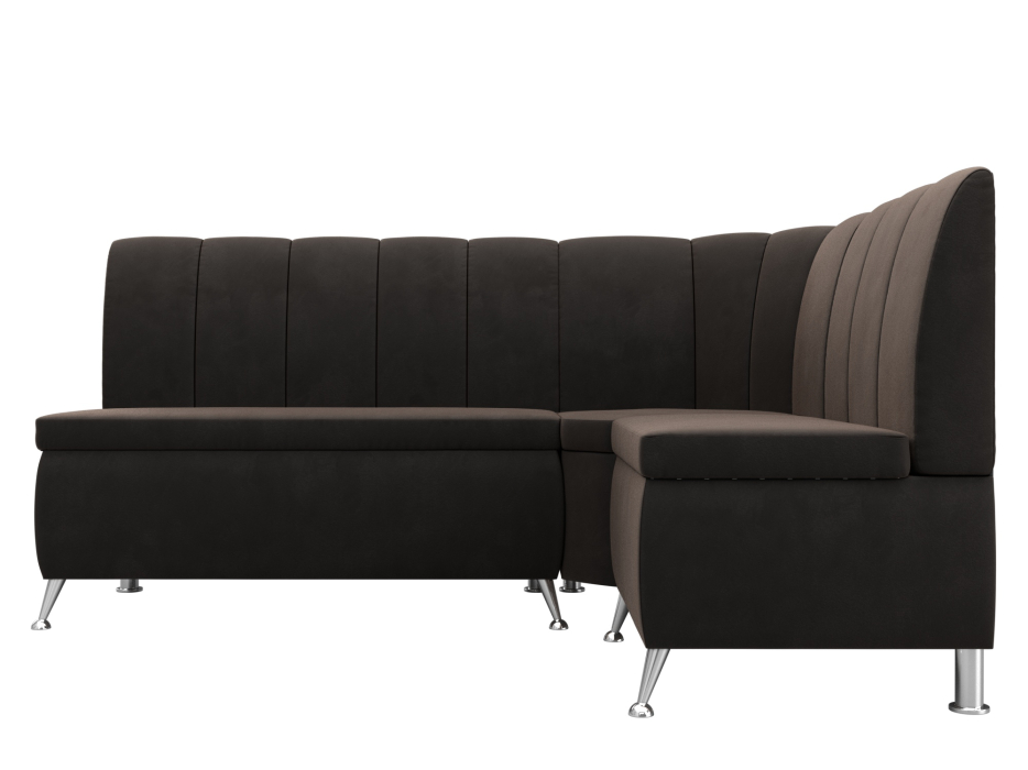 Диваны угловые кухонные, Диван кухонный угловой Кантри правый угол, велюр