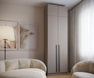 Шкаф Бостон с антресолью 800