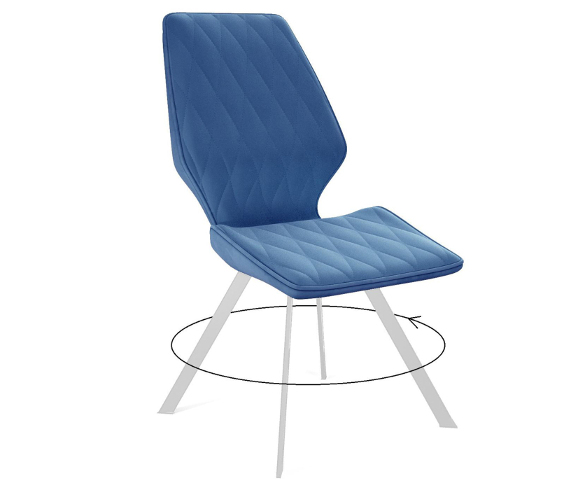 Стулья, Стул DikLine 243 B03 поворотный (опоры белые)