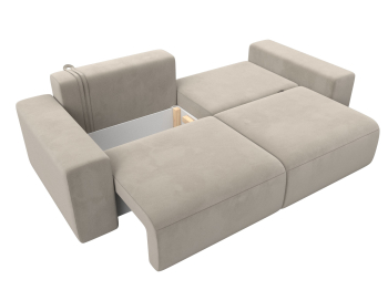 Диван прямой Лига-036 Классик, микровельвет