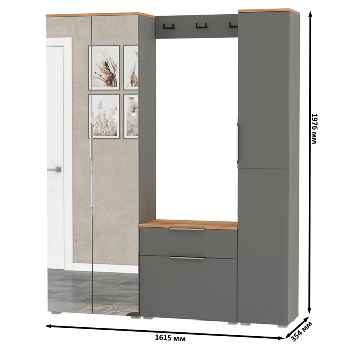 Прихожие, Прихожая серии Октава № 23