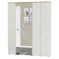 Прихожие, Набор шкафов для компактной прихожей Октава № 2