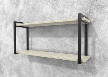 Полка Айсберг Лофт 120 черный