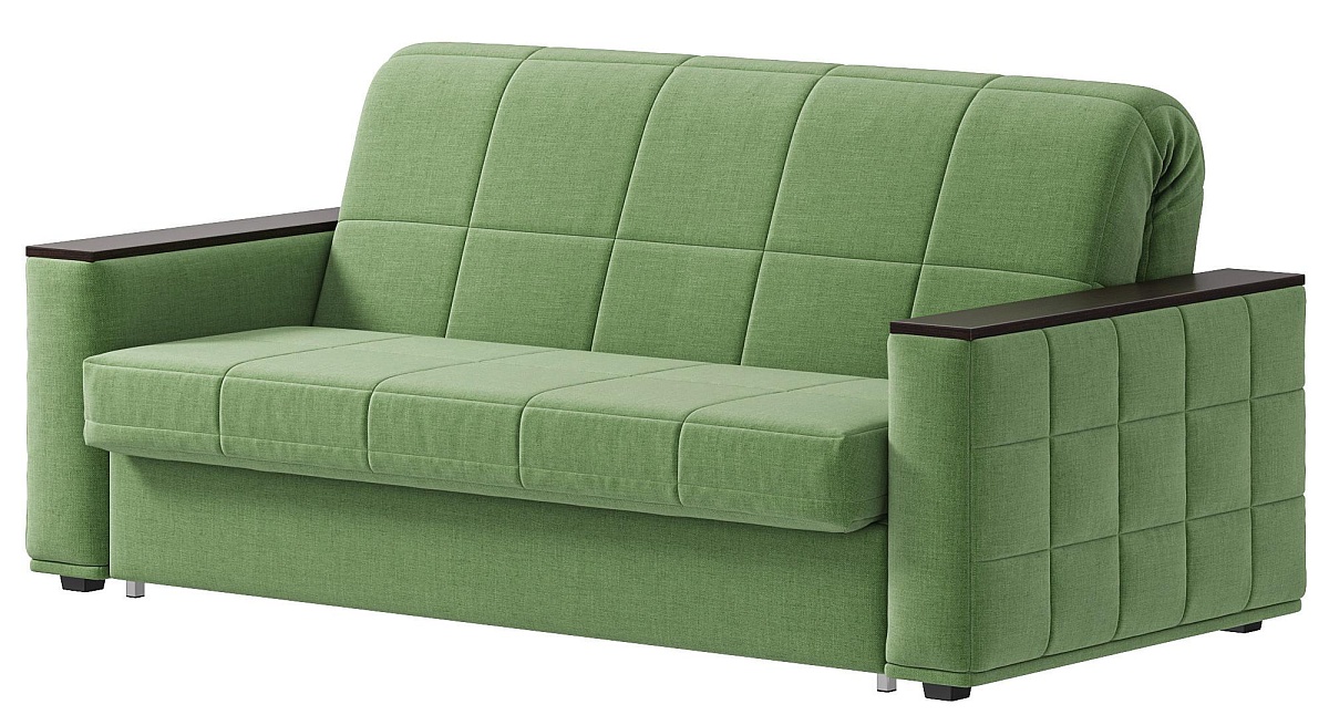 Диваны с ящиком для белья, Диван-кровать Аккордеон Классик 140 см Шерлок, рогожка