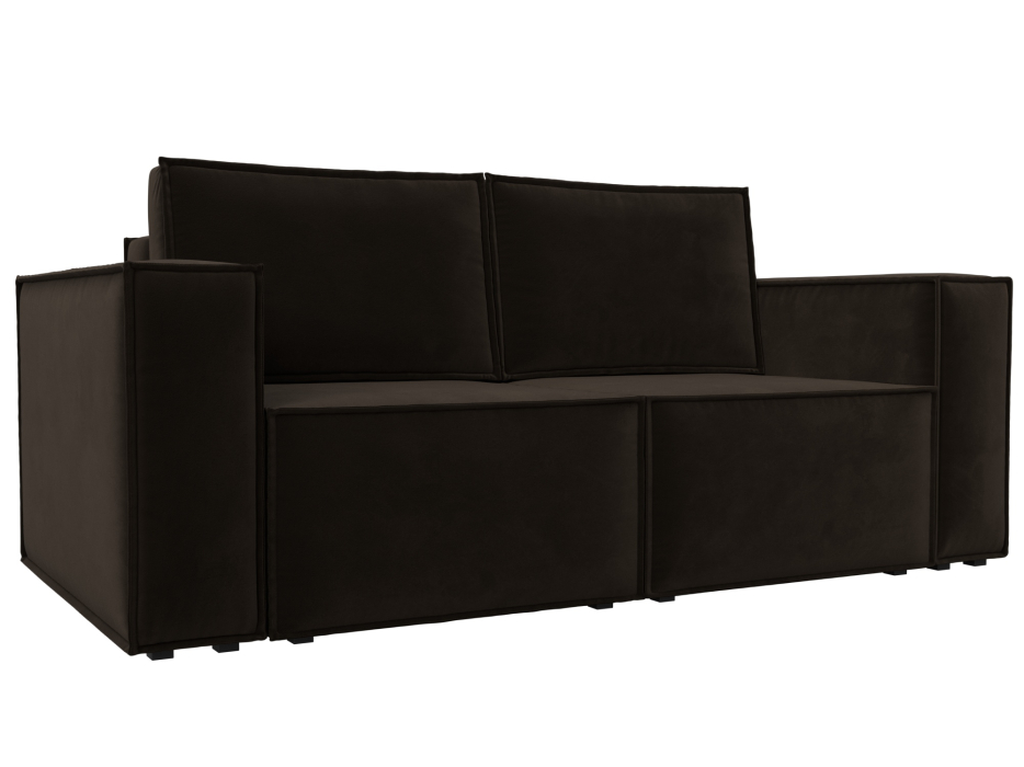Диваны кровати со спальным местом, Диван прямой Куба мини, микровельвет